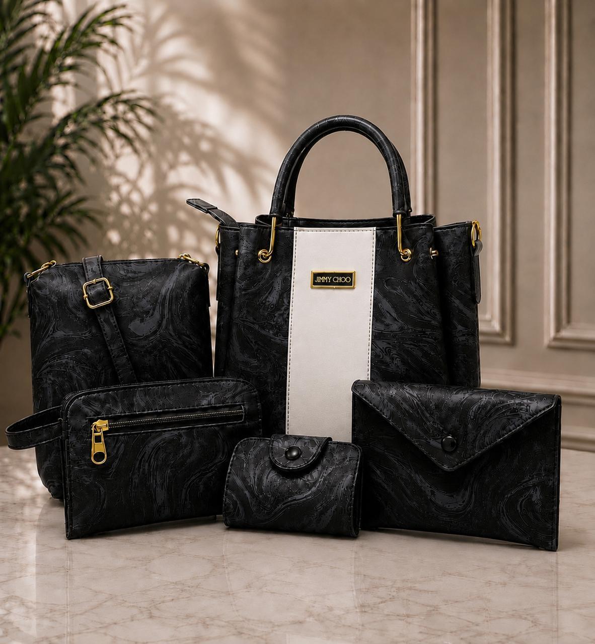 5-Piece Elegant Bag Set