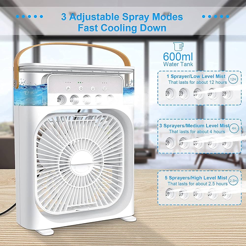 Portable AC fan