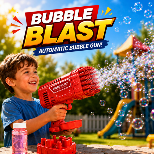 Bubble Gun| 36 Holes Automatic and Manual Bubble gun